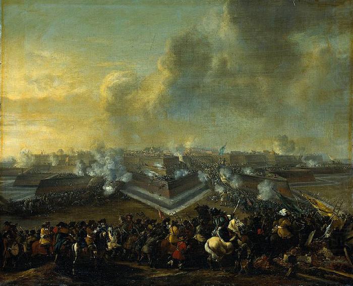 Pieter Wouwerman The storming of Coevoorden, 30 december 1672 china oil painting image